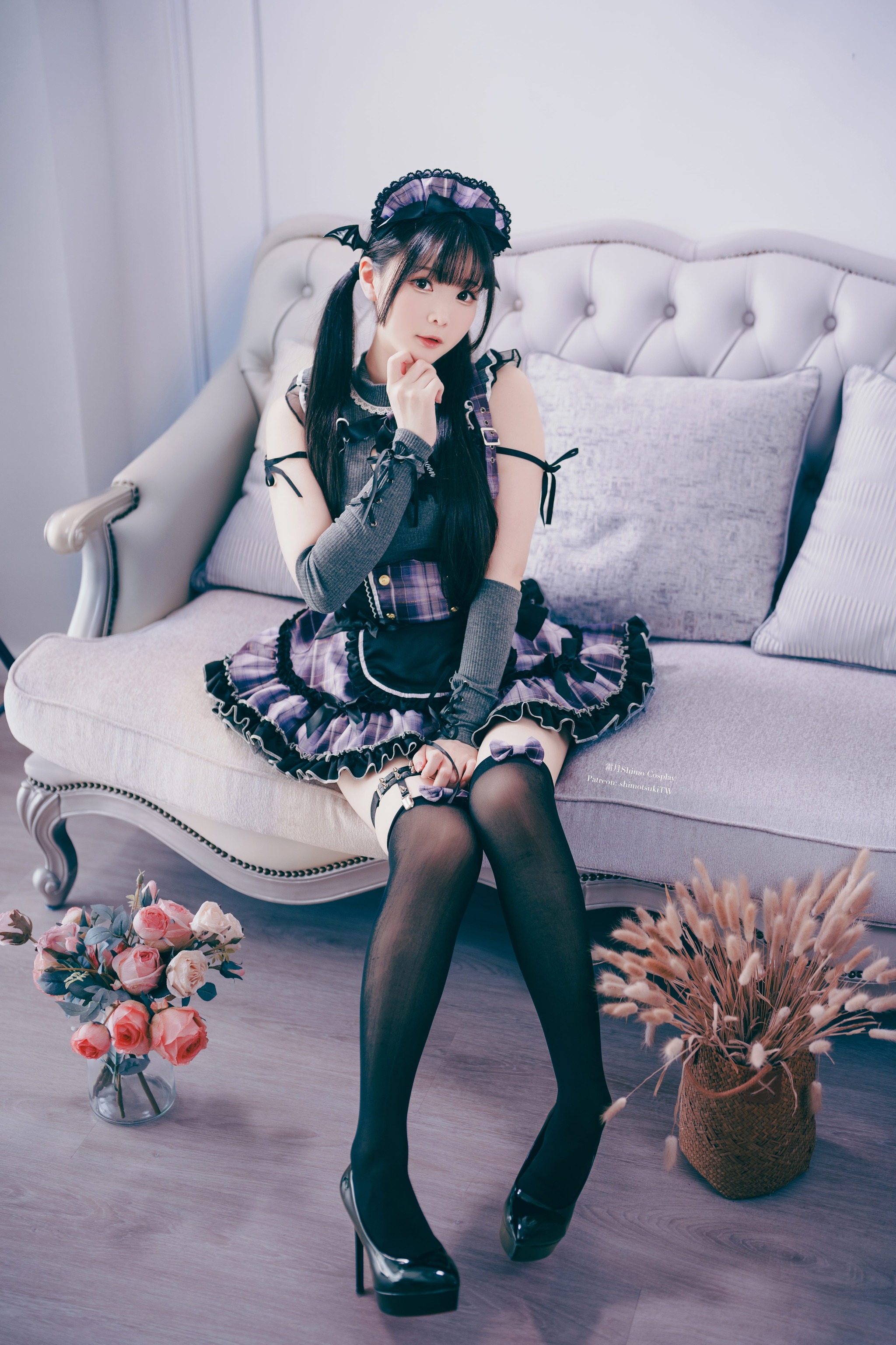 霜月shimo - NO.138 Little Devil Maid [21P]-XikXak